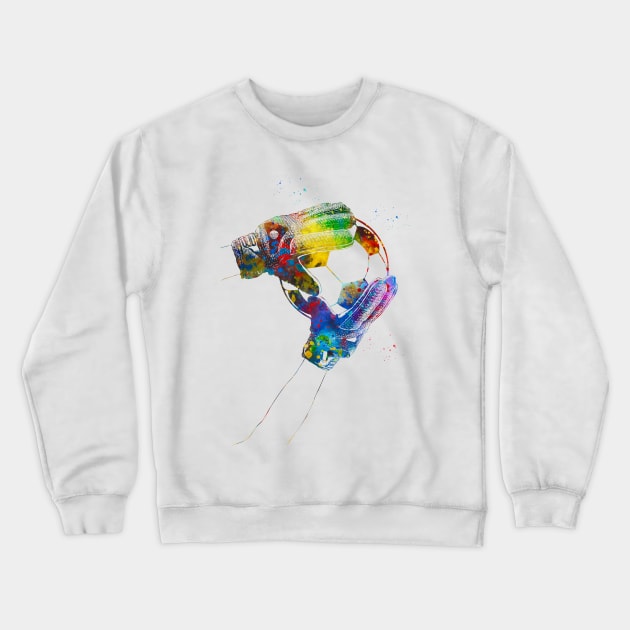 Soccer Goalie Crewneck Sweatshirt by erzebeth